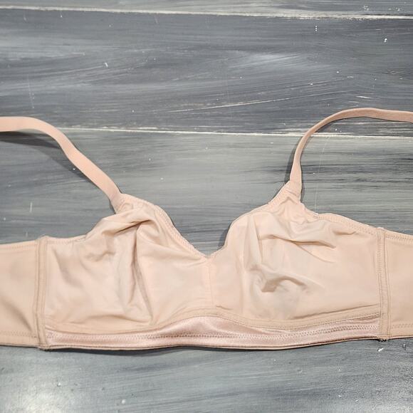 Wacoal Bra 34C Back Appeal Wire-Free Bra 852303 Sand Beige - Picture 6 of 7